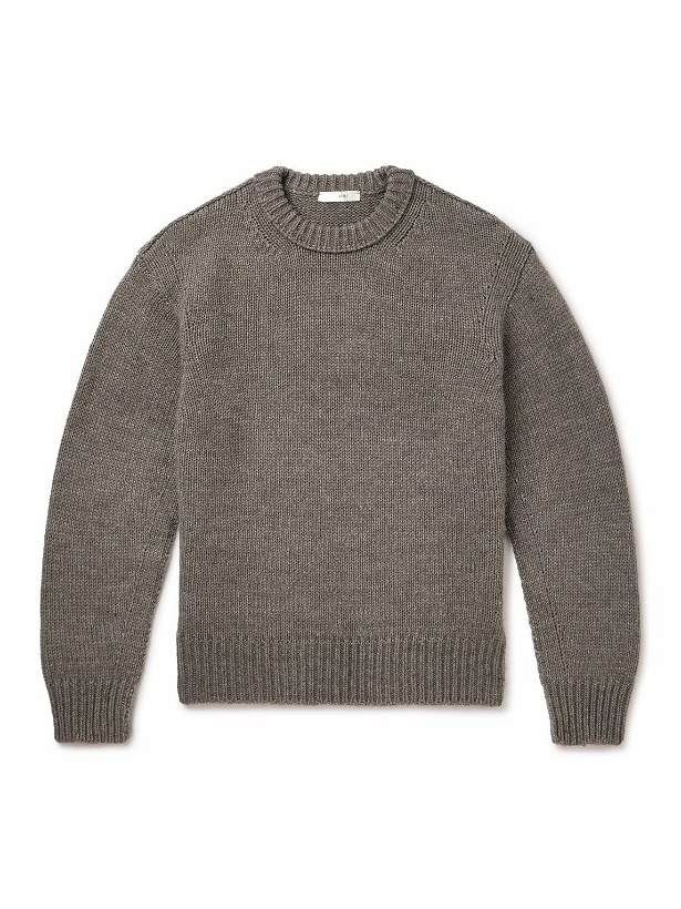 Photo: Lemaire - Knitted Sweater - Gray