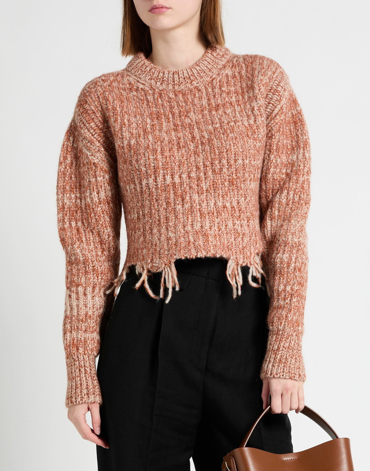 Stella Mccartney Womens Sweater Rust