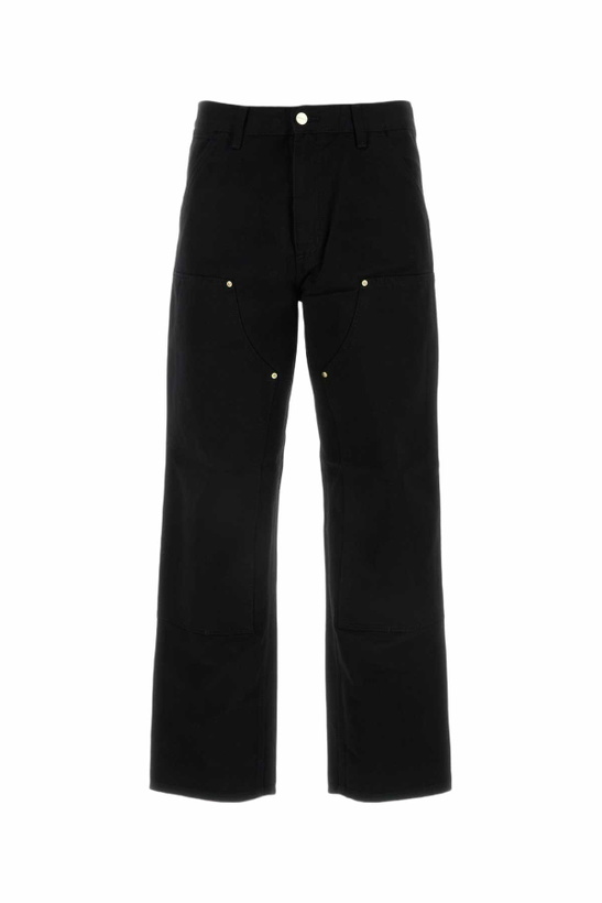 Photo: Carhartt Black Denim Double Knee Pant