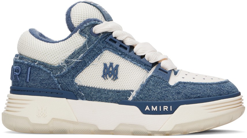 アミリ AMIRI ヴィンテージ デニム MA-1 スニーカー Amiri Vintage Denim Ma-1 Sneakers in Blue for Men | Lyst