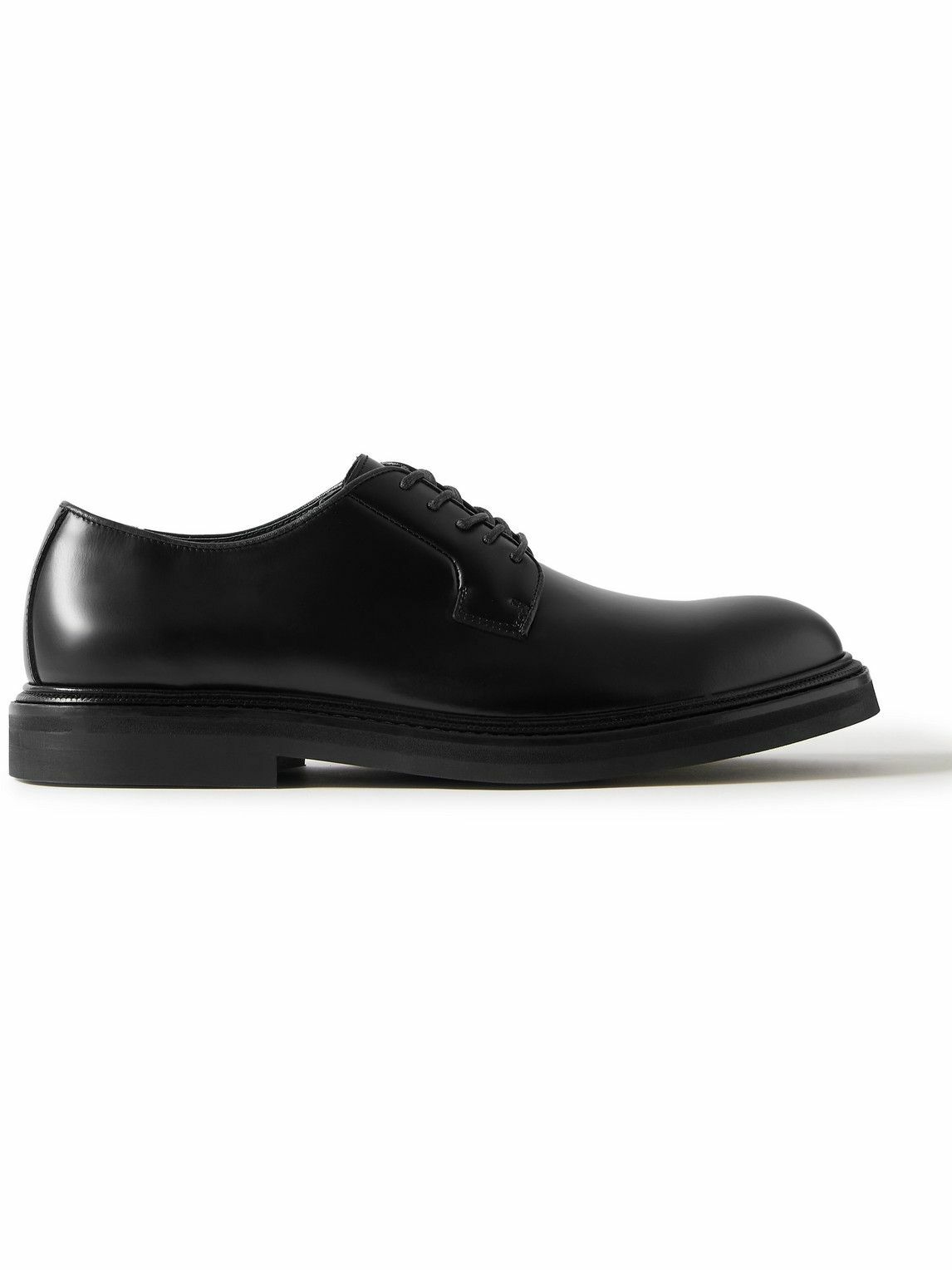 VINNY's - Vinnee Leather Derby Shoes - Black