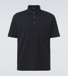 Zegna Cotton piqué polo shirt