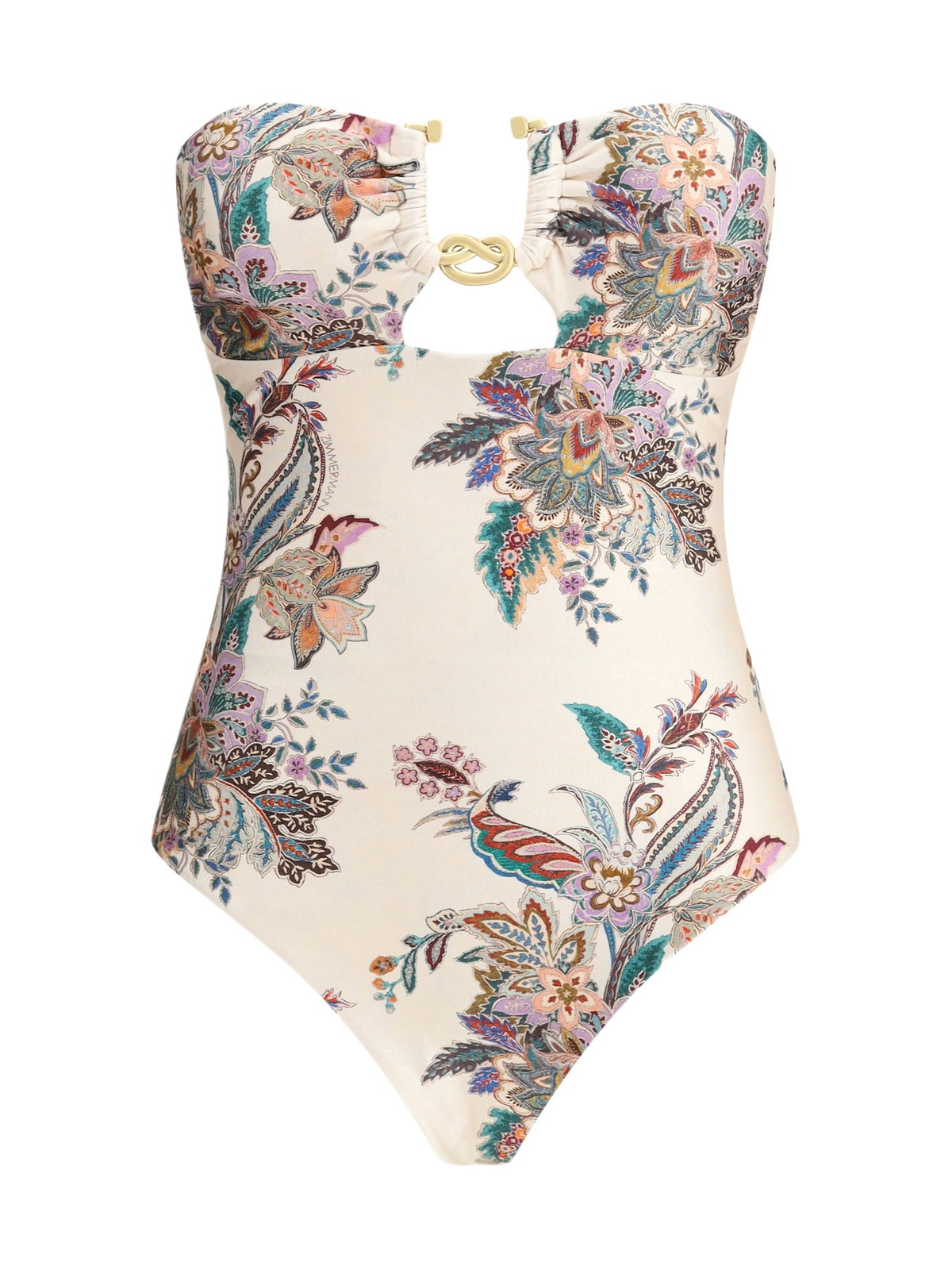 Zimmermann Ottie paisley ring-detail bikini Zimmermann
