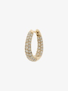 Jacquie Aiche 18K Yellow Gold Inside Out Single Hoop Earring