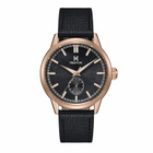 Heritor Argento Automatic Black Dial Mens Watch HERHS3804
