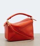 Loewe Puzzle Featherlight Mini leather top-handle bag