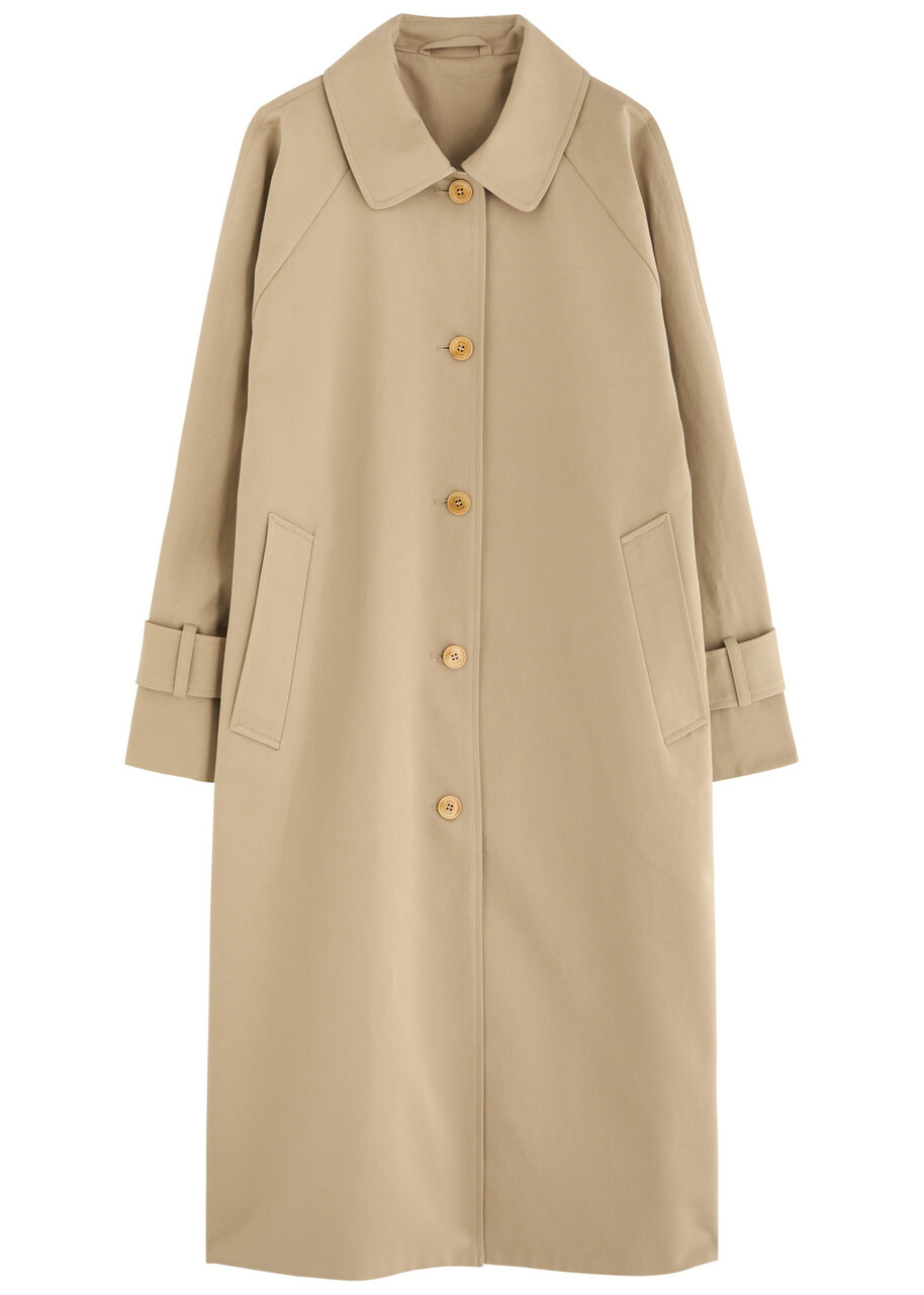 Skall Studio Macy Cotton-twill Coat Beige
