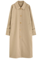 Skall Studio Macy Cotton-twill Coat Beige