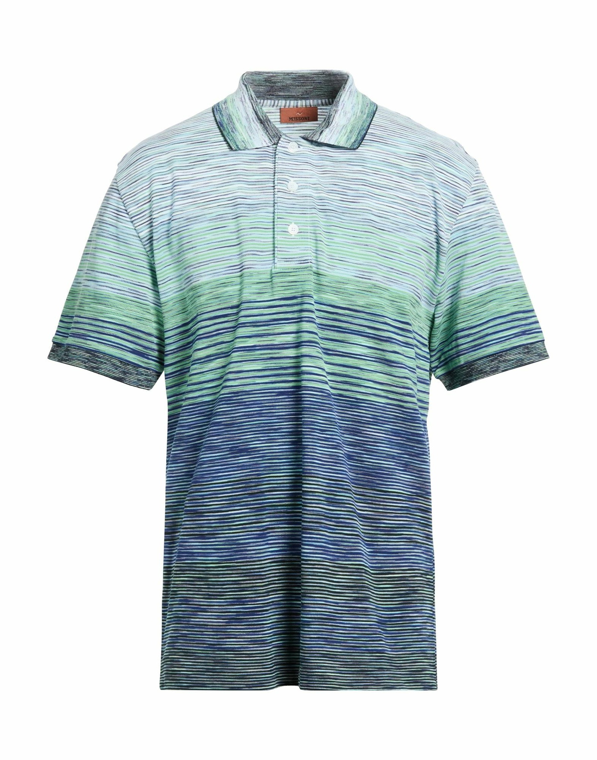 Missoni Mens Polo shirt Midnight in Blue