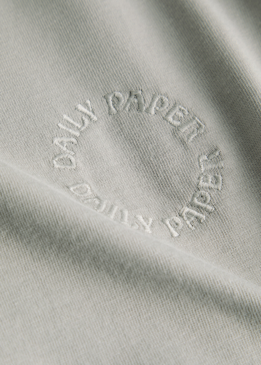 Daily Paper Orbit Logo Cotton T-shirt Grey