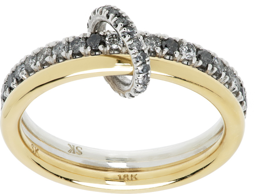 Spinelli Kilcollin Gold & Silver Astrid Gris Ring