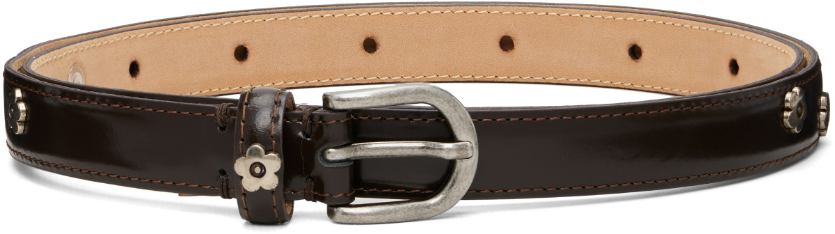 mfpen Brown Leather Purpose Belt