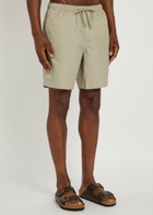 Fred Perry Logo-embroidered Shell Swim Shorts Grey