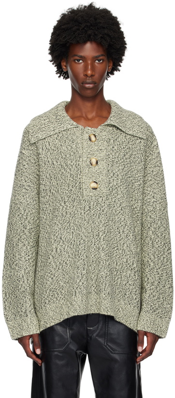 Photo: Nanushka Gray Delier Sweater