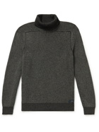 Sease - Reversible Cashmere Rollneck Sweater - Black