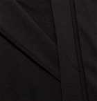 Secondskin - Silk Robe - Black