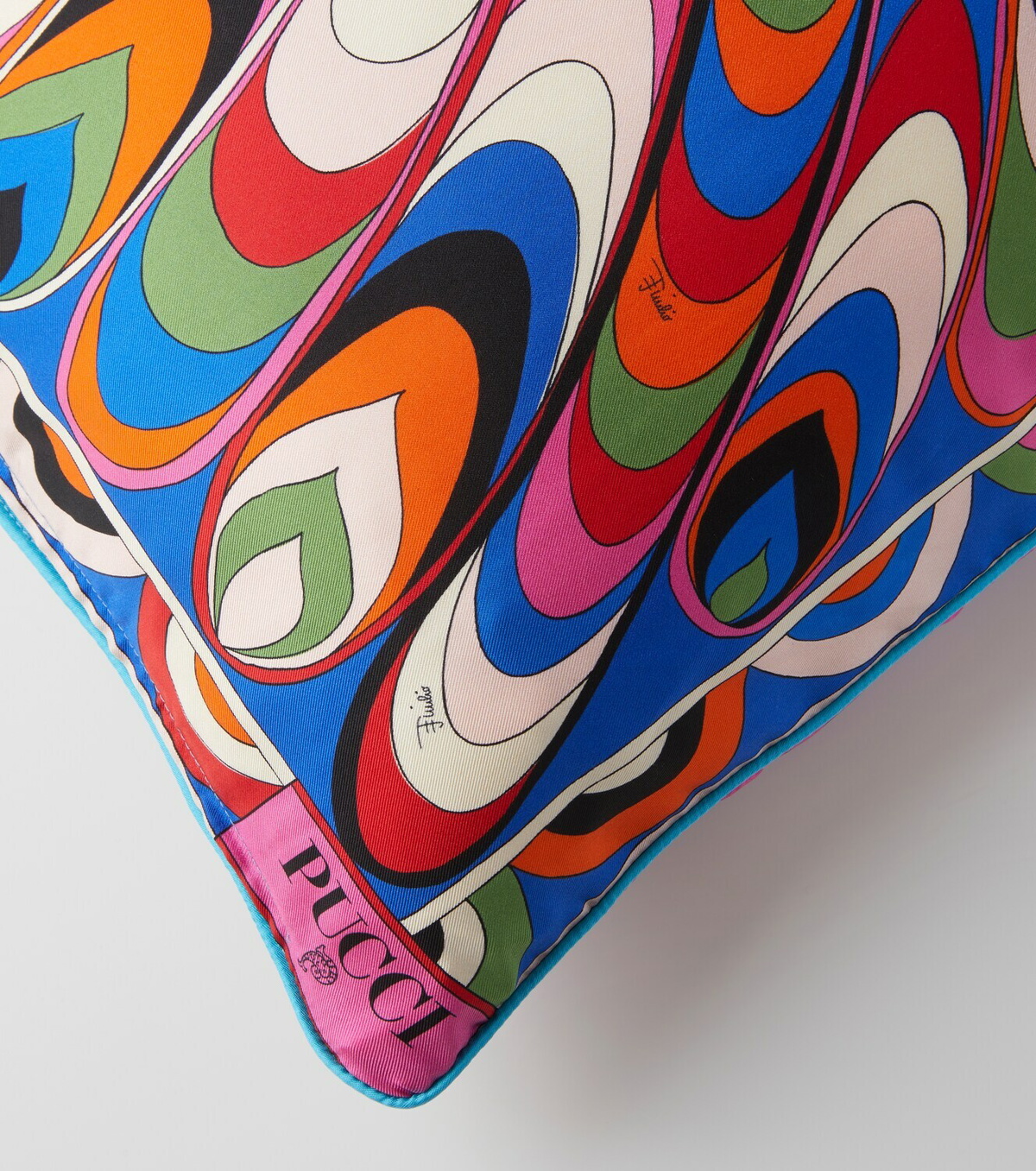 Pucci - Printed silk cushion Emilio Pucci