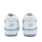 New Balance Men's BB550LSB Sneakers in Munsell White/Baby Blue