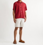 NN07 - Crown Linen Shorts - Neutrals