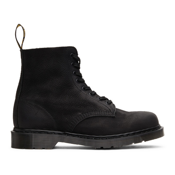 Photo: Dr. Martens Black Made In England Titan 1460 Pascal Boots