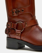 Steve Madden Rockyy Boots in Tan