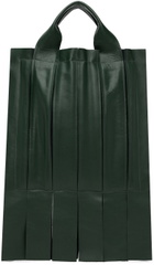 T/SEHNE SSENSE Exclusive Green Accordion Tote