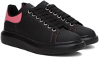 Alexander McQueen Black Oversized Sneakers