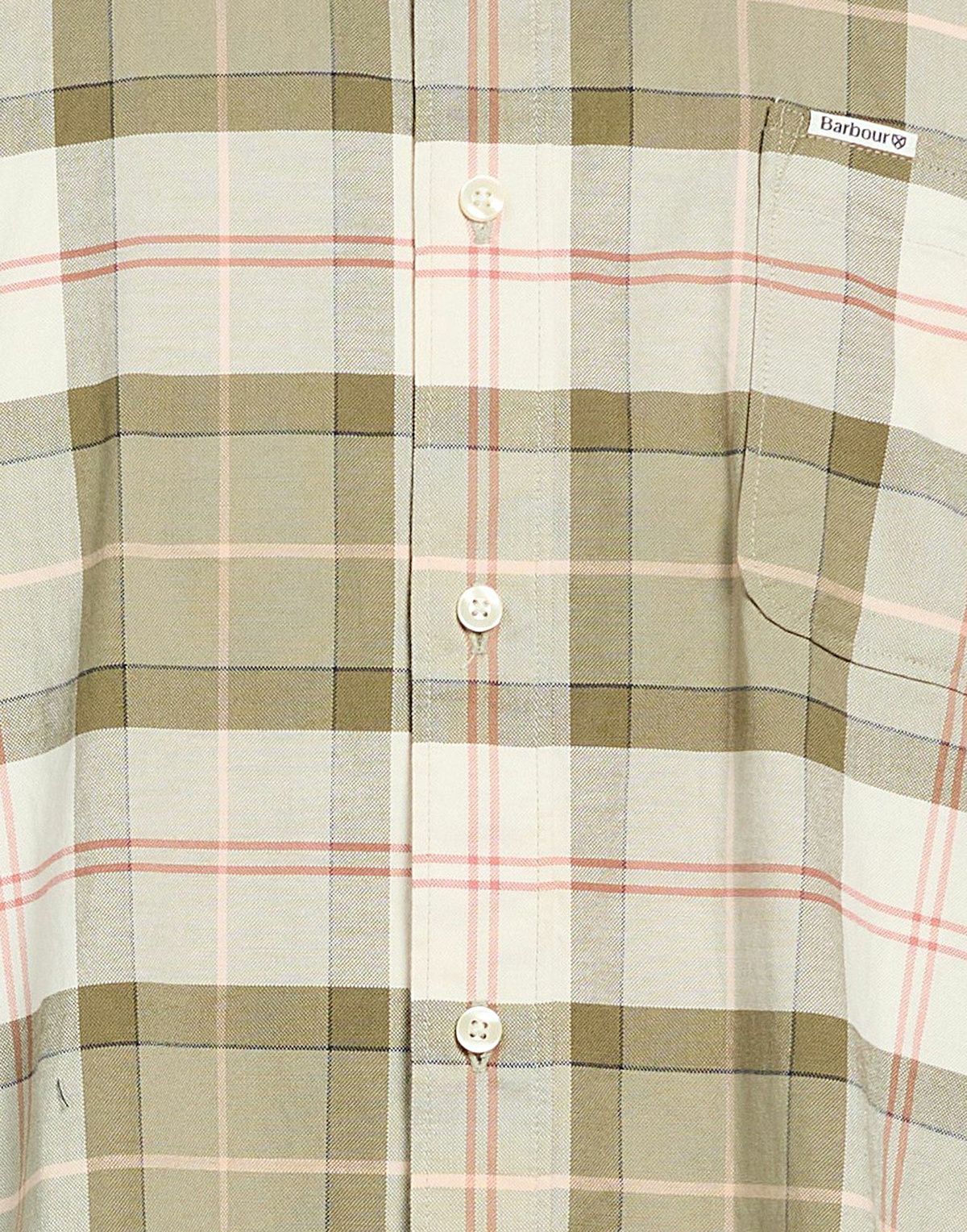 Barbour Mens Shirt Khaki