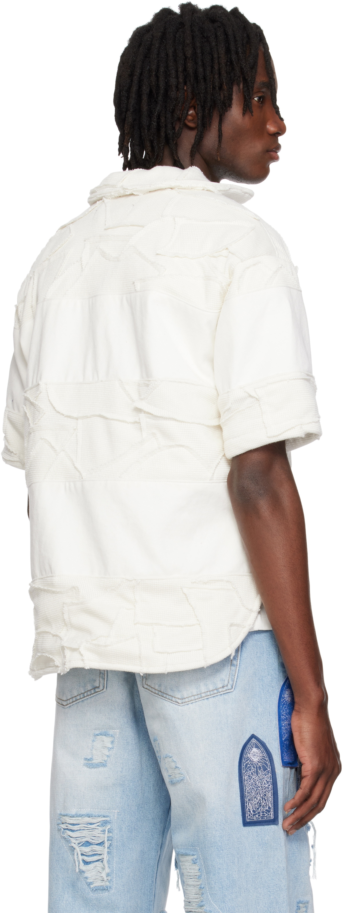 Who Decides War Off-White Winged Glory Polo