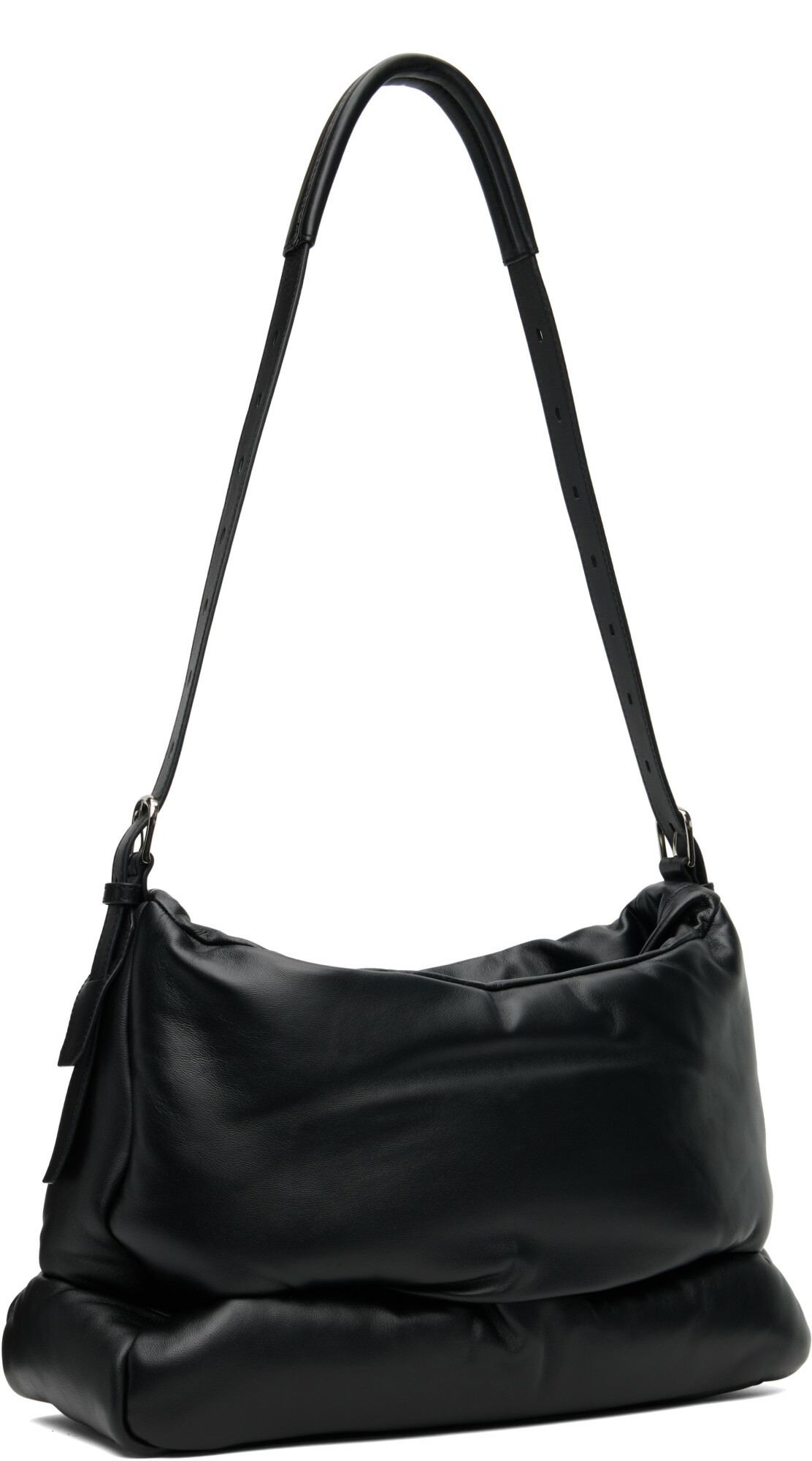 Maison MIHARA YASUHIRO Black 'Pucker' Puffer Tote