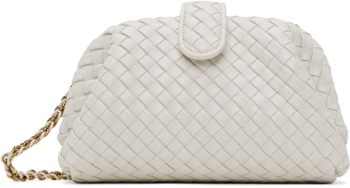 【BOTTEGA VENETA】 ローレン 1980 スモール ホワイト Bottega Veneta® Women's Small Lauren 1980 in Chalk. Shop