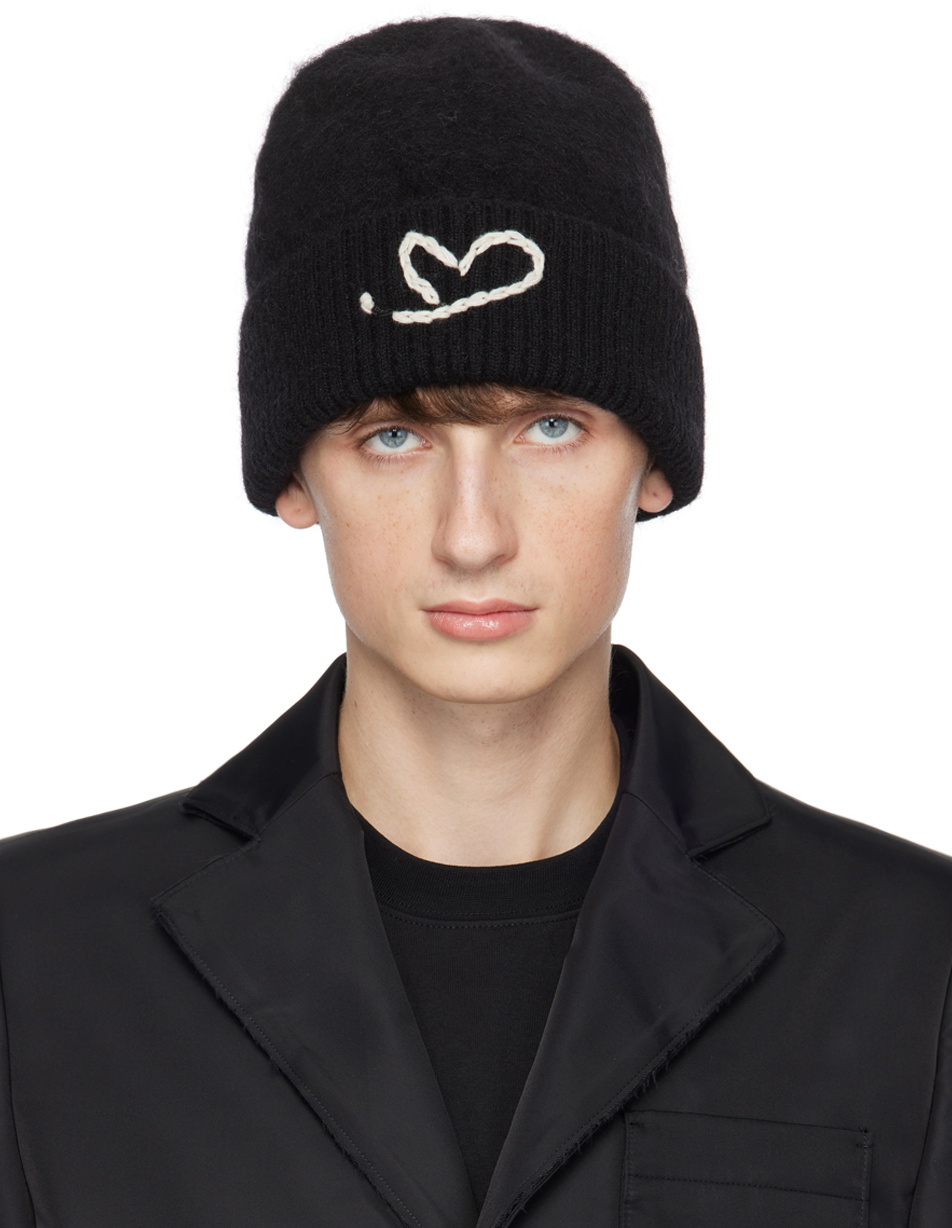 【ADER ERROR】TWINKLE HEART LOGO BEANIE ADER error Beanies | CLOTHBASE