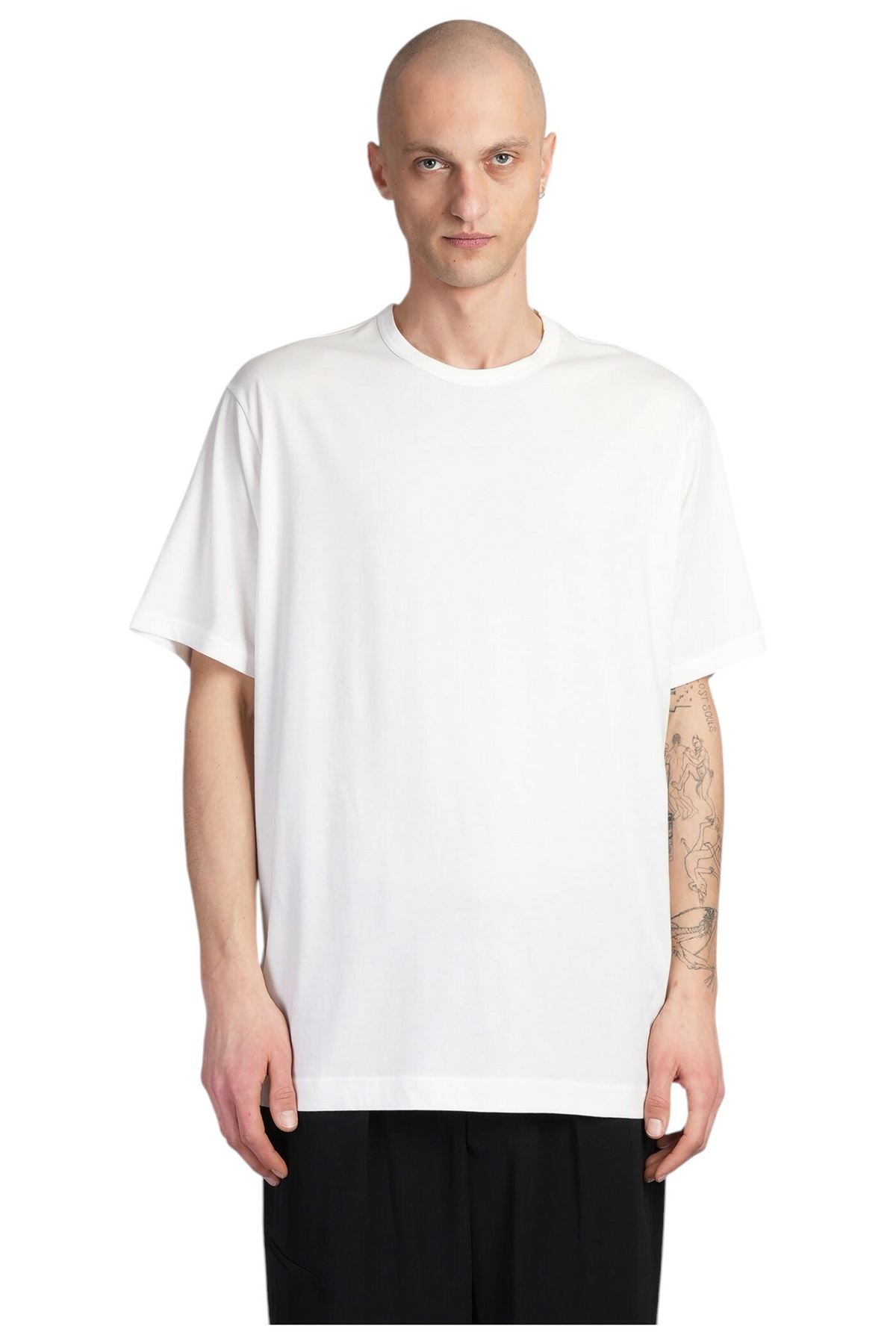YOHJI YAMAMOTO Cotton Jersey T-shirt Yohji Yamamoto
