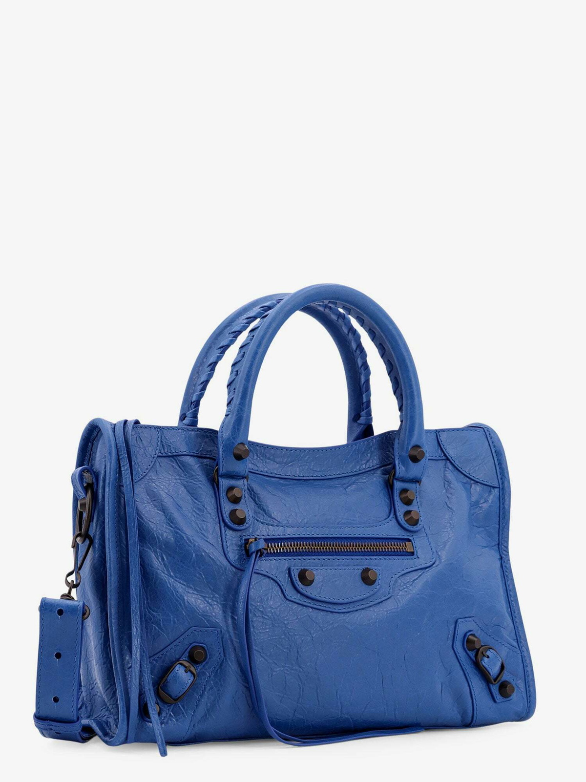 【関税&送料込】Balenciaga Large Le City Handbag Balenciaga Le City Blue Womens Handbag Balenciaga