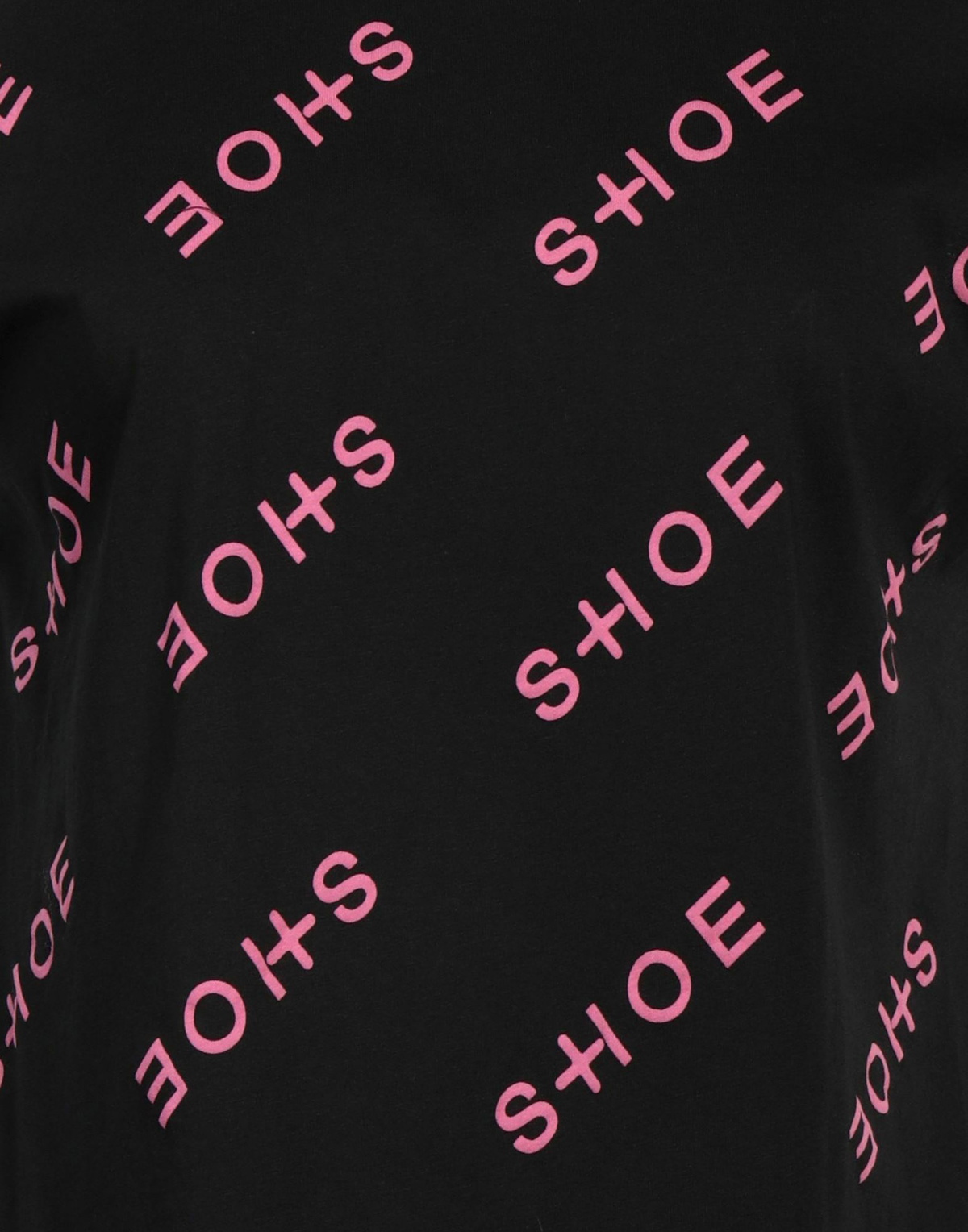 Shoe Womens T-shirt in Black