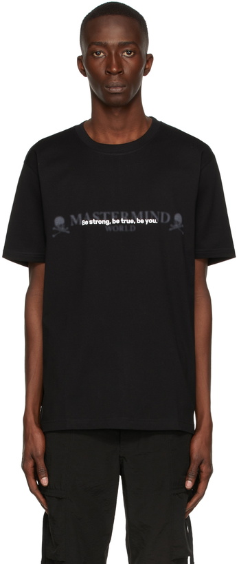 Photo: mastermind WORLD Black 'Be Strong' T-Shirt