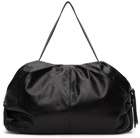 rag & bone Black Leather Commuter Overnighter Bag