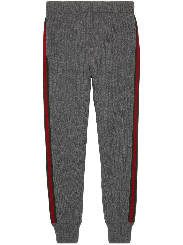 Photo: GUCCI - Wool And Cashmere Blend Trousers