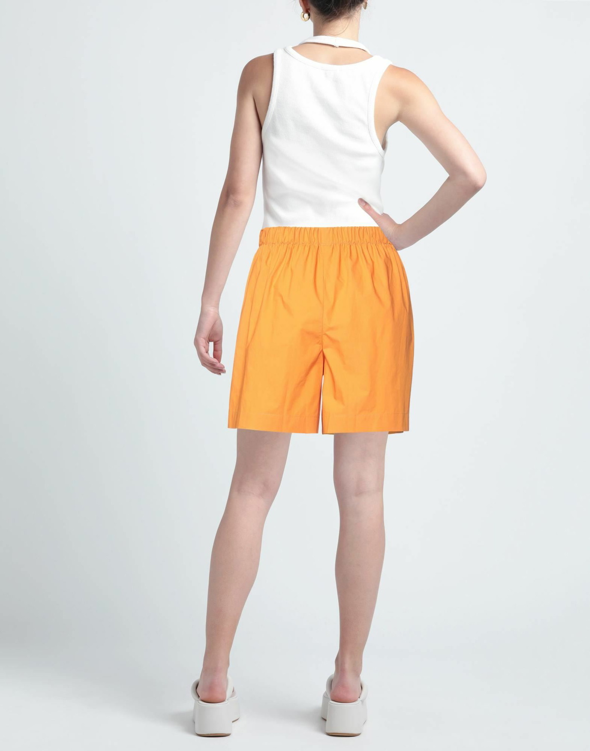 Nanushka Womens Shorts & Bermuda Shorts in Orange