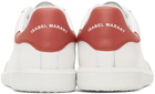 Isabel Marant Red Brycy Classic Sneakers