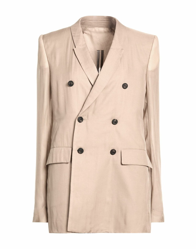 Photo: Rick Owens Womens Blazer Light brown