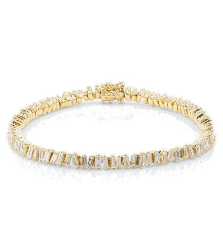 Photo: Suzanne Kalan 18kt gold bracelet with diamonds