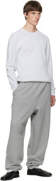 Entire Studios Gray Thermal Long Sleeve T-shirt
