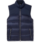 Orlebar Brown - Issac Quilted Nylon-Blend Down Gilet - Blue