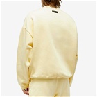 Fear of God ESSENTIALS Men's Spring Tab Detail Sweatshirt in Garden Yellow