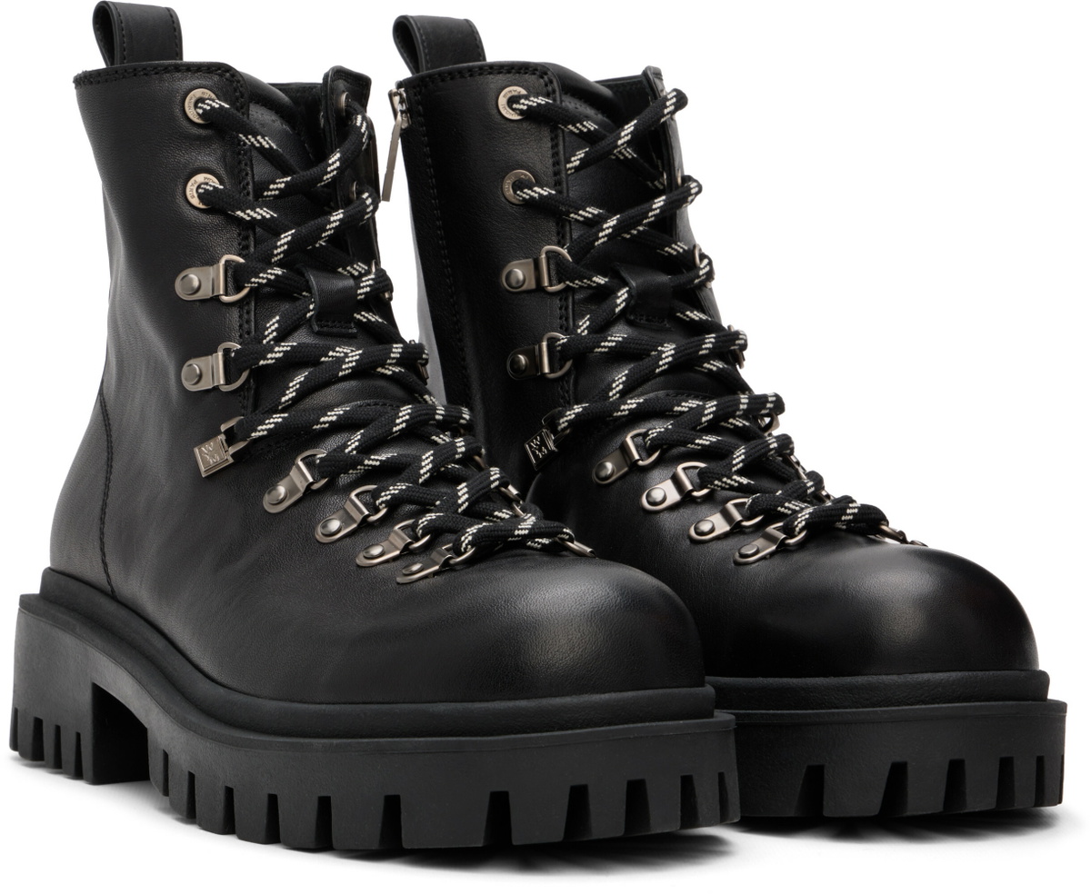 WOOYOUNGMI Black Leather Boots