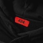 424 Distressed Logo Hoody