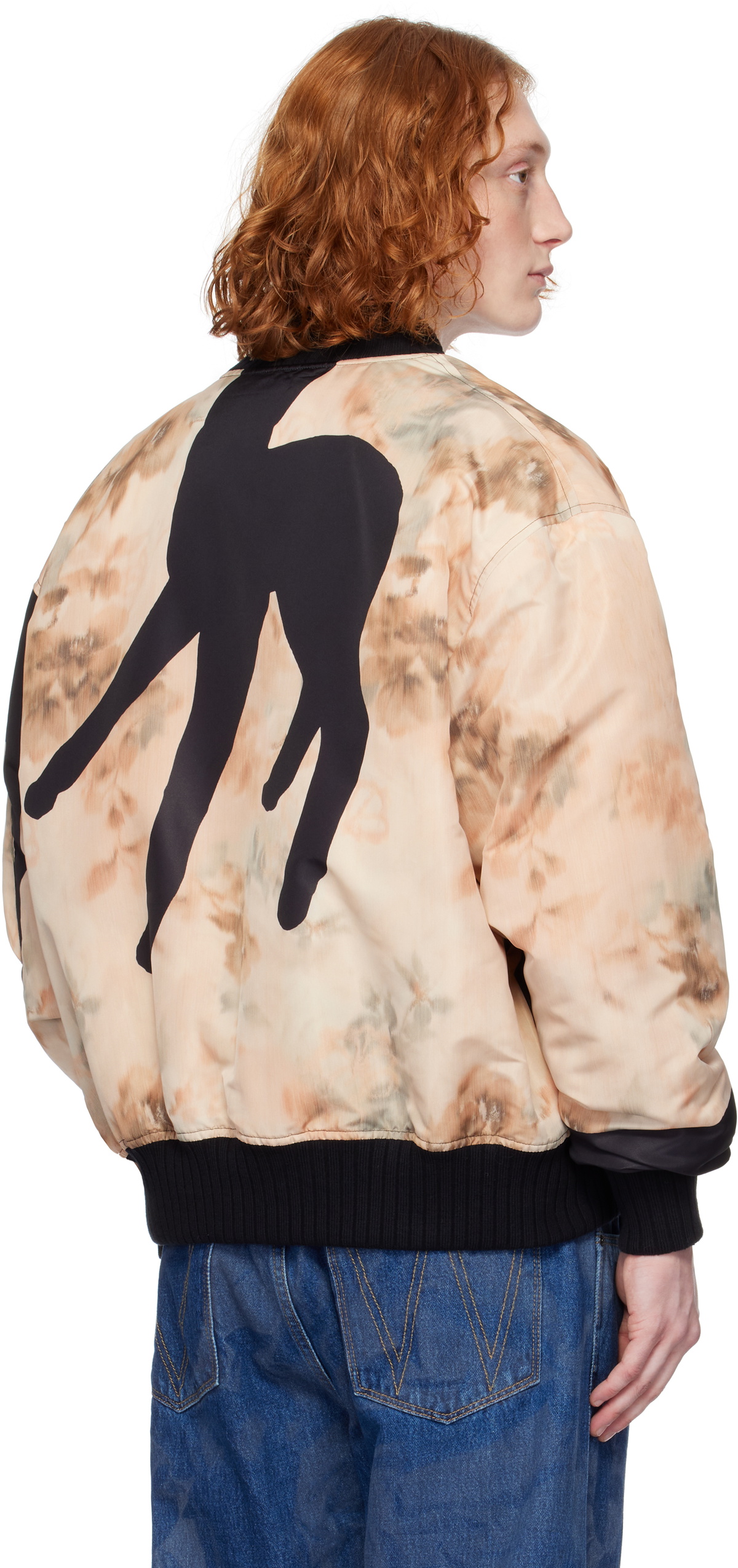 Vivienne Westwood Beige Bernardo Bomber Jacket Vivienne Westwood