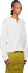 TOVE Off-White Nila Cardigan