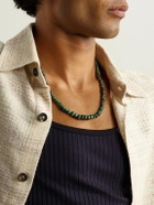 JIA JIA - Oracle Gold Emerald Beaded Necklace